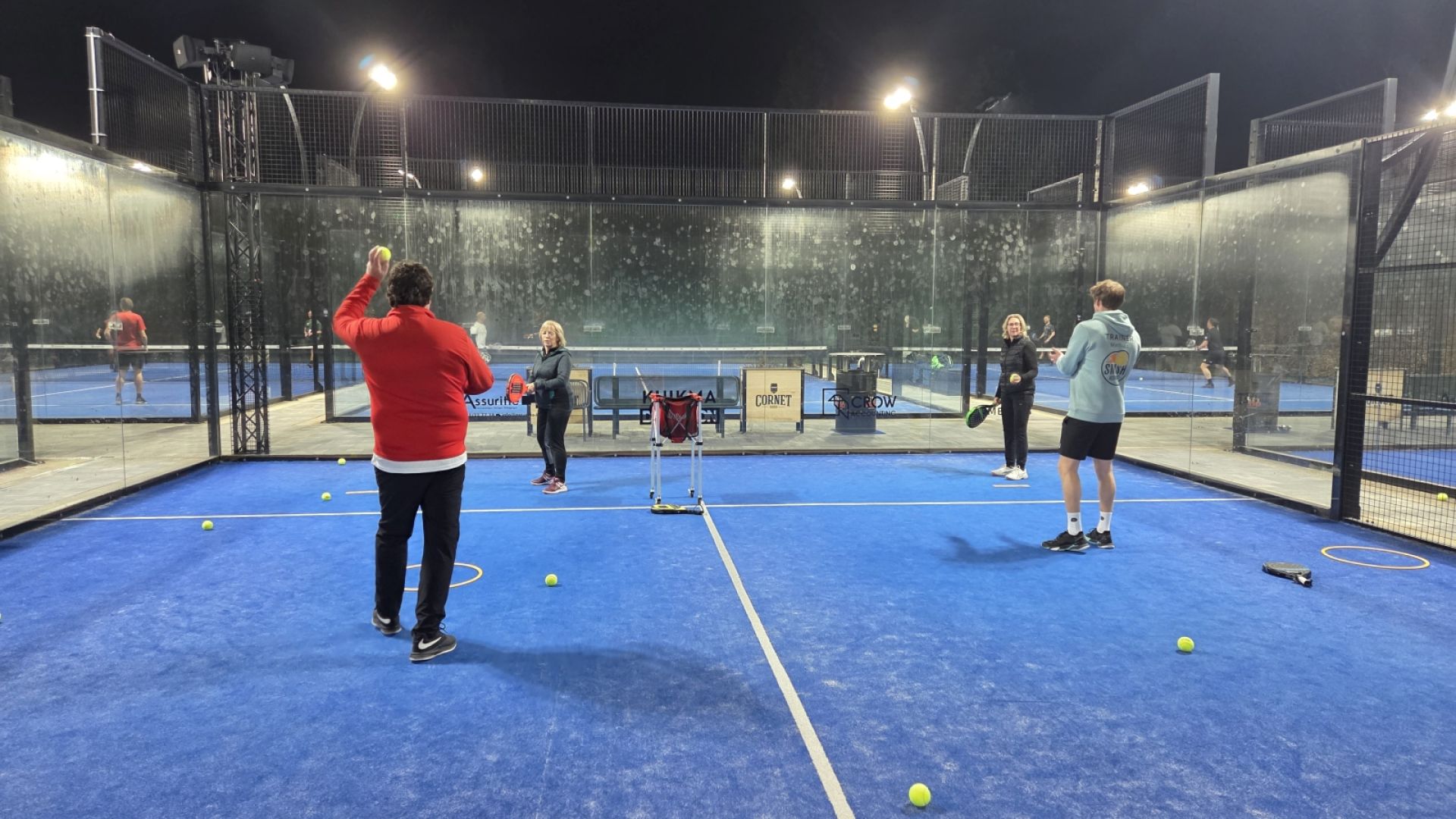 Padel lessen volwassenen